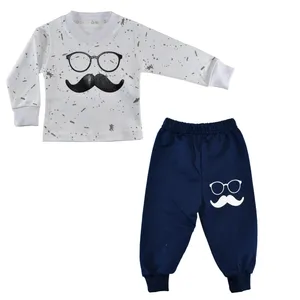 ست لباس پسرانه نیروان طرح آقا کوچولو