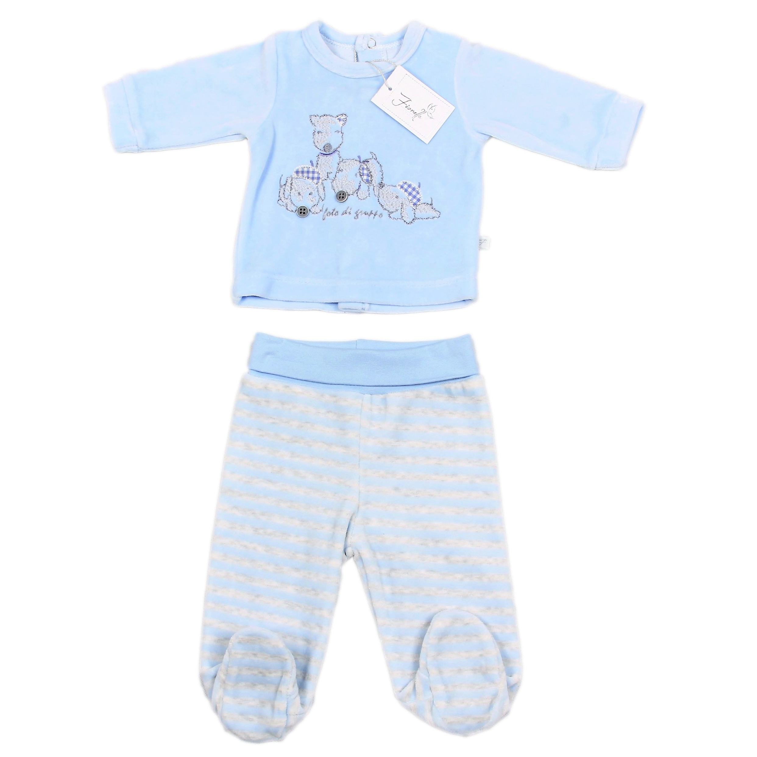 ست 2 تکه نوزادی فیورلا مدل 3828