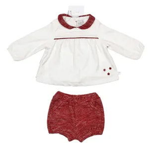 ست 2 تکه نوزادی دخترانه فیورلا مدل 3875