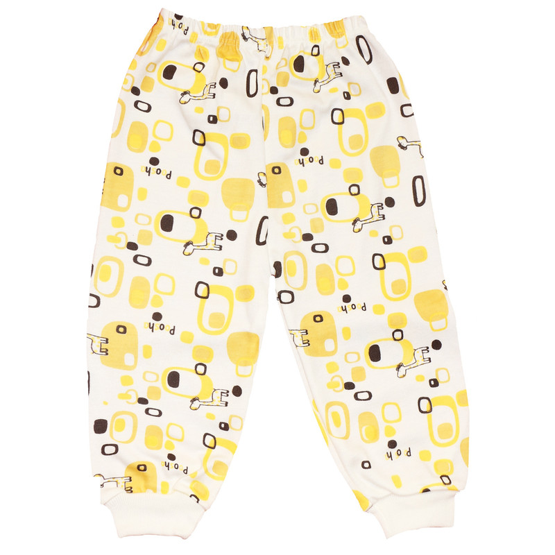 شلوار بچگانه طرح YellowCube