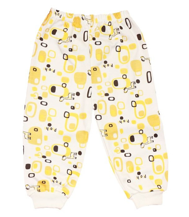 شلوار بچگانه طرح YellowCube