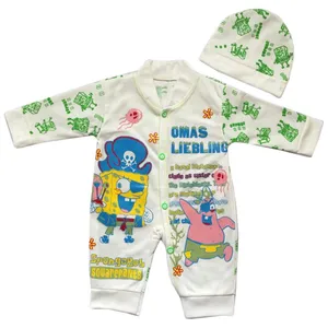 ست 2 تکه لباس نوزادی مدل spongebob 5