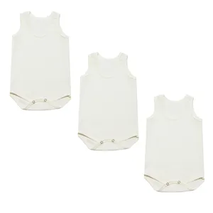 زیر دکمه دار نوزادی طرح برفدانه بسته 3 عددی