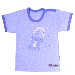 تی شرت آستین کوتاه نوزادی دریم مدل استار کدad09