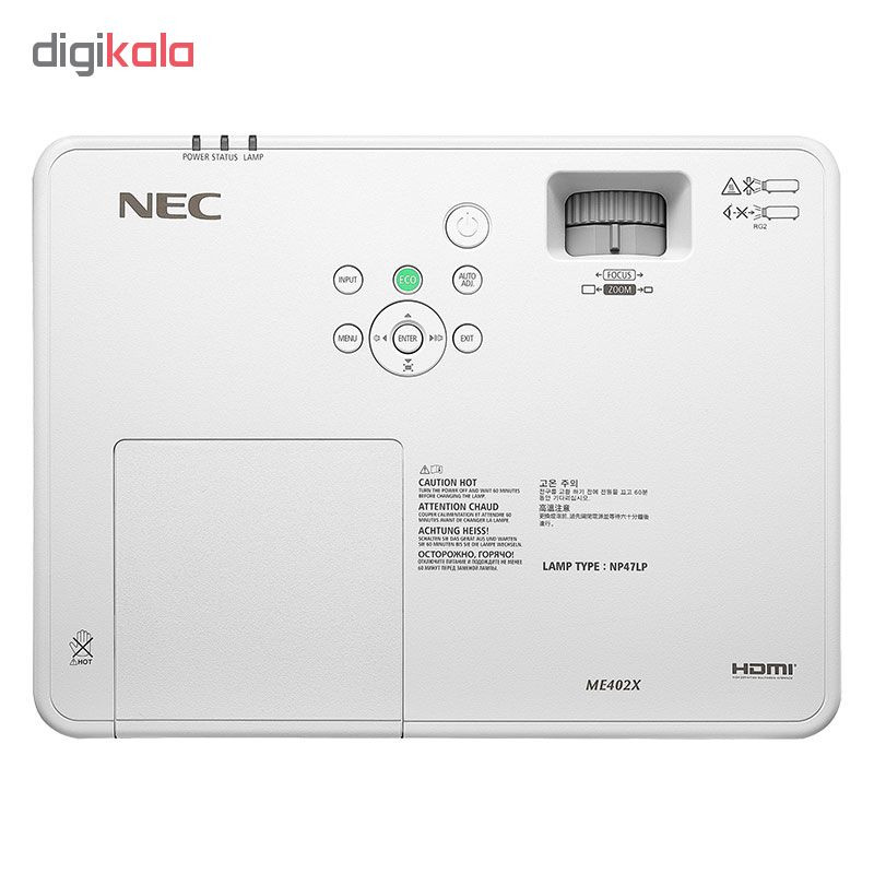 ویدئو پروژکتور ان ای سی مدل NP-ME402X