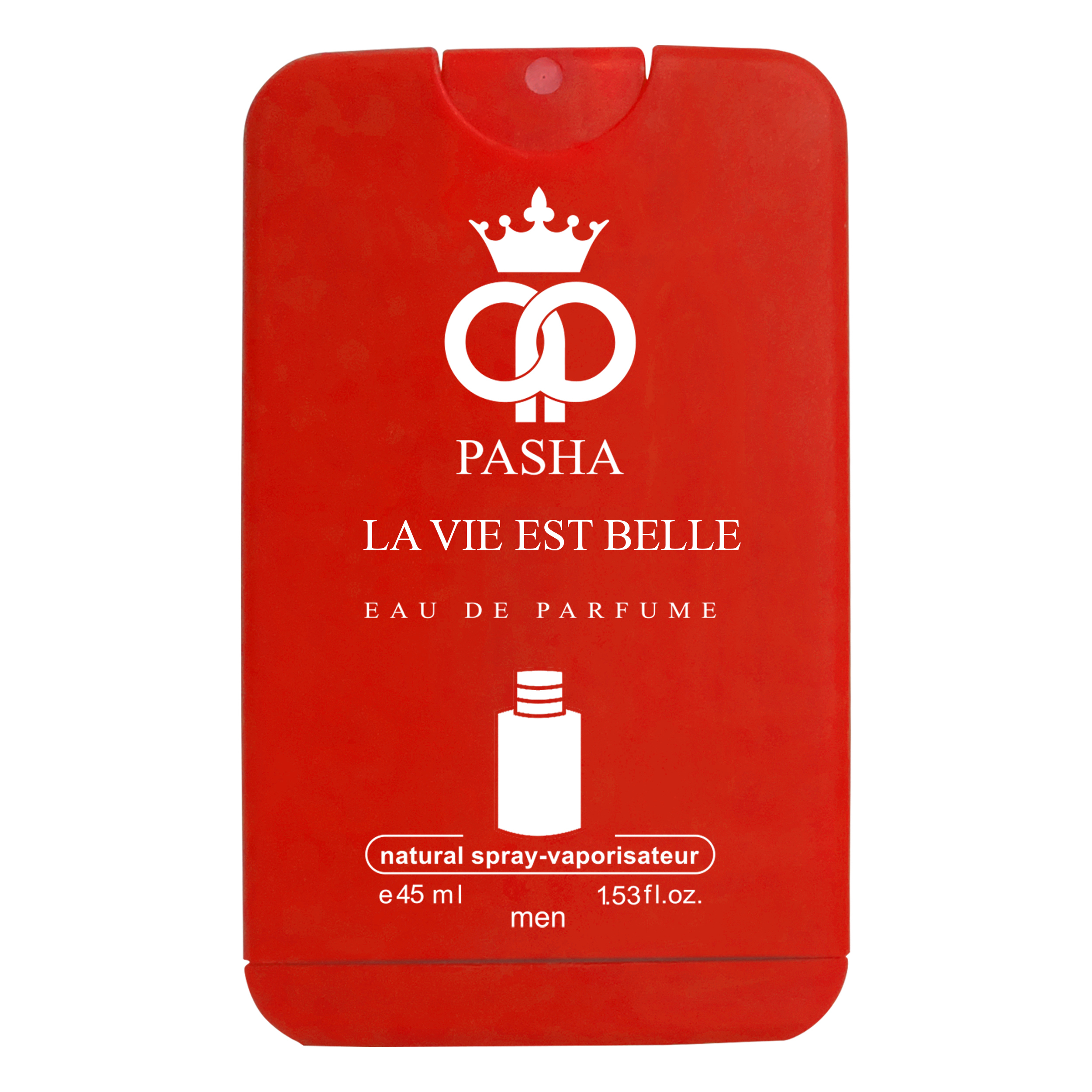 عطر جیبی زنانه پاشا مدل bele حجم 45 میلی لیتر