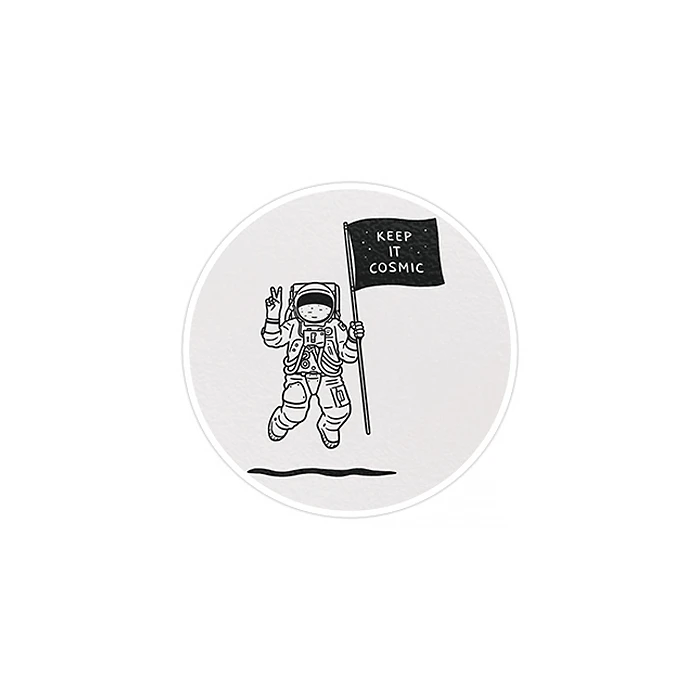 استیکر لپ تاپ ماسا دیزاین طرح فضانورد مدل STK759