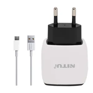 شارژر دیواری نیتو کد NT-TC076 به همراه کابل تبدیل USB-C