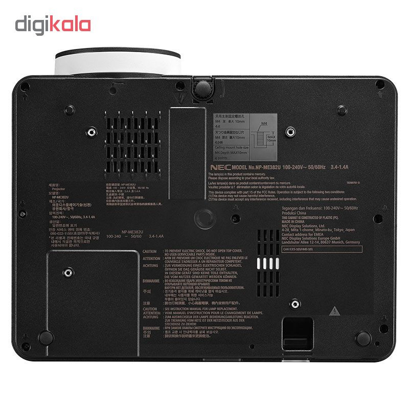 ویدئو پروژکتور ان ای سی مدل NP-ME382U ویدئو پروژکتور ان ای سی مدل NP-ME382U