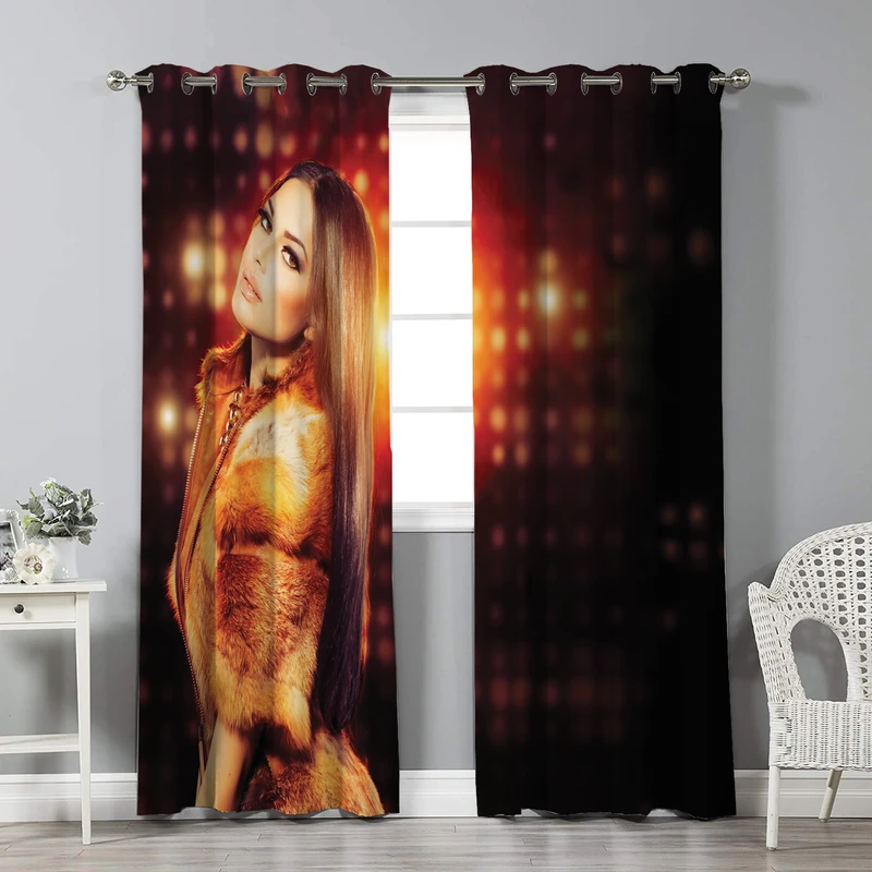 پرده نیروانا مدل pm1958 سایز 280 × 140 سانتی متر