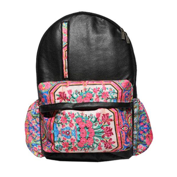 کوله پشتی طرح قالی کد 134865-3