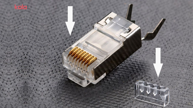 کانکتور CAT-7 پی اس پی مدل psp بسته 50عددی 2