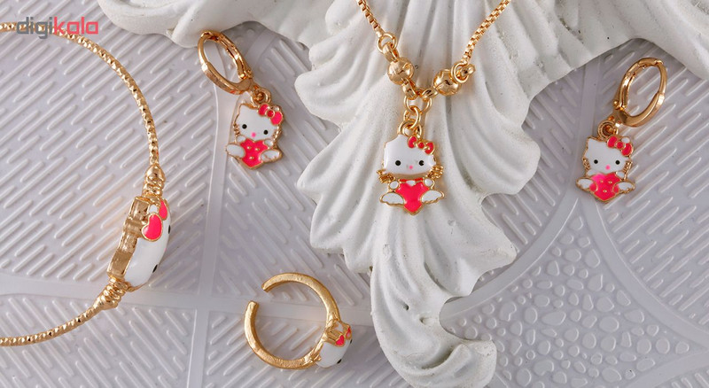 ست دخترانه طرح کیتی مدل 1768