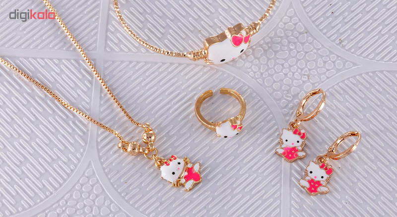 ست دخترانه طرح کیتی مدل 1768