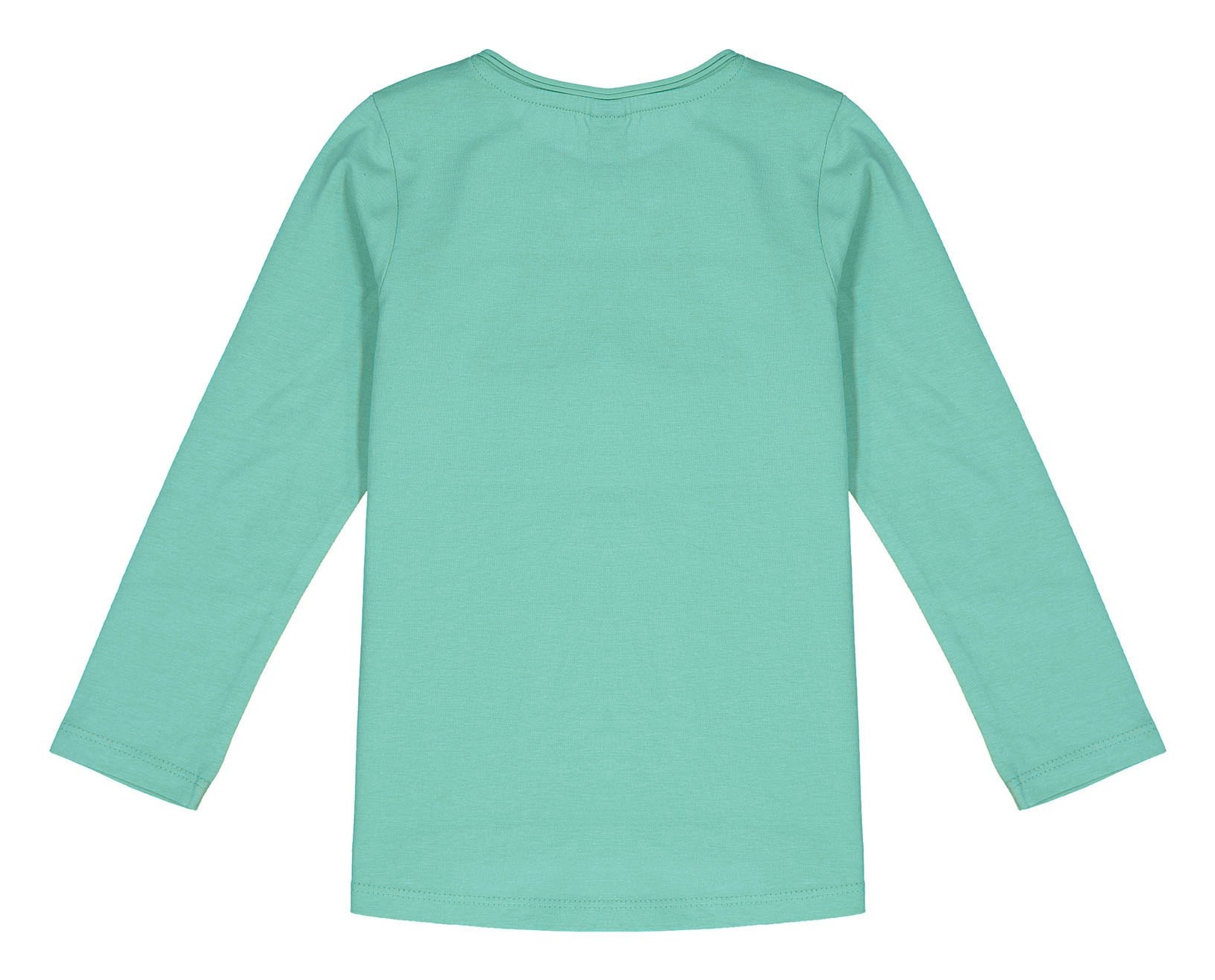 تی شرت نخی آستین بلند نوزادی دخترانه - اس.اولیور - سبز آبي - 4