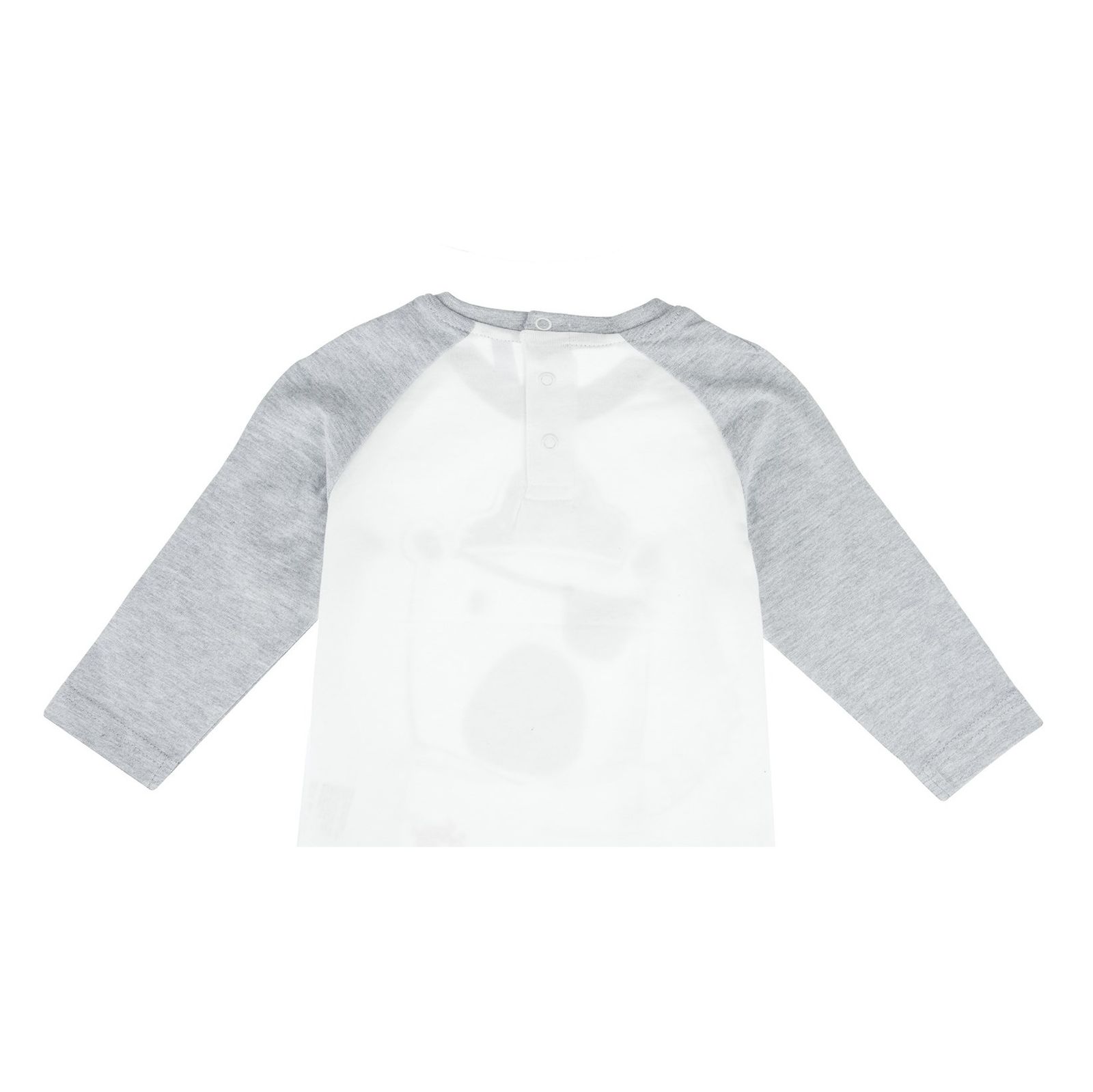 تی شرت نخی نوزادی پسرانه - ایدکس - سفید - 3