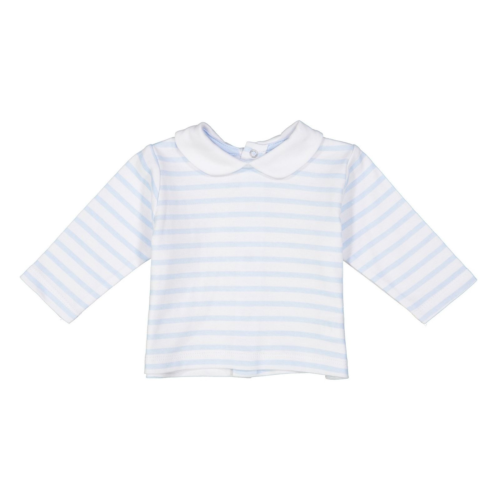 تی شرت نخی یقه گرد نوزادی بسته 2 عددی - بلوکیدز - Azure White  - 6