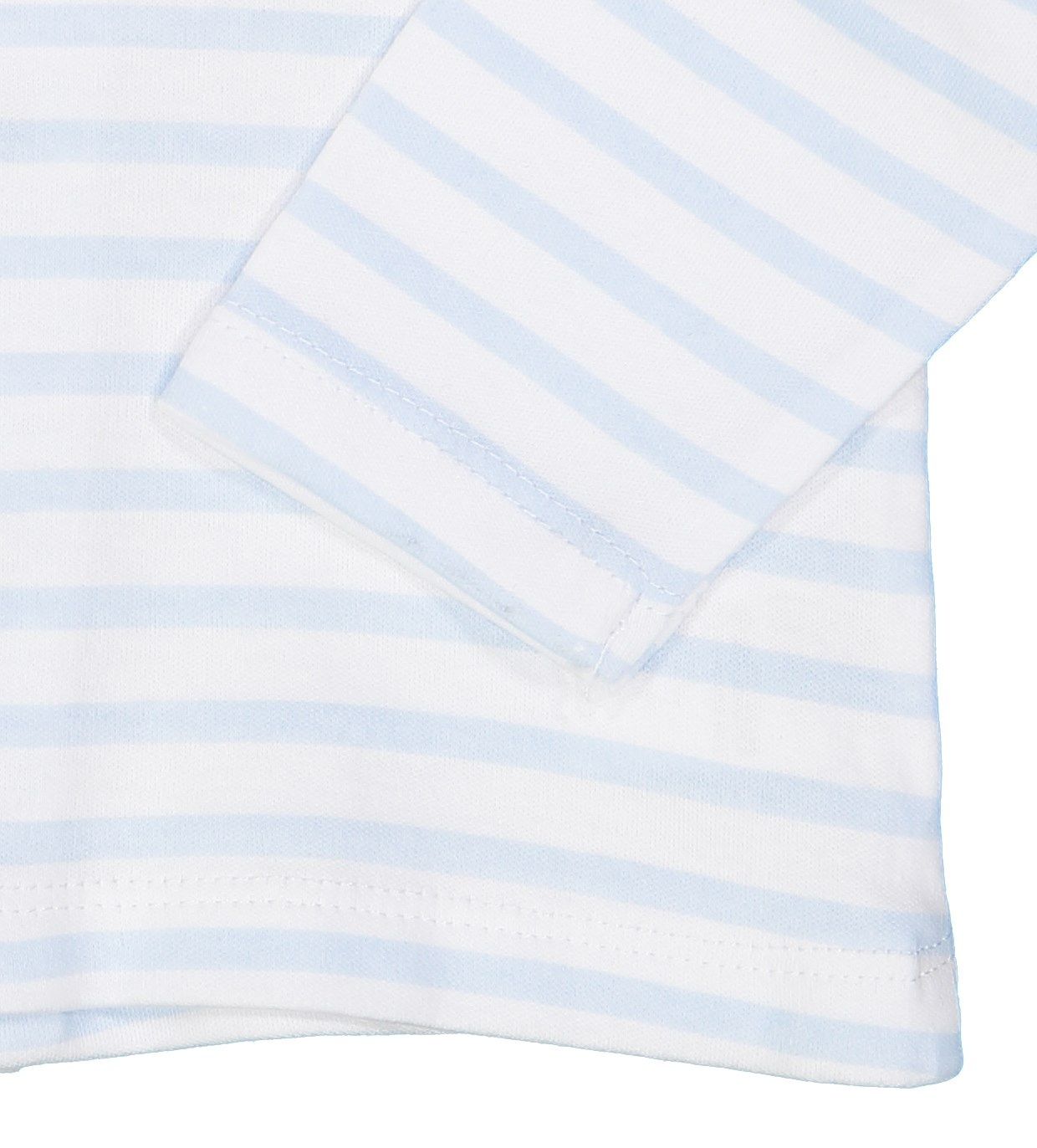 تی شرت نخی یقه گرد نوزادی بسته 2 عددی - بلوکیدز - Azure White  - 8