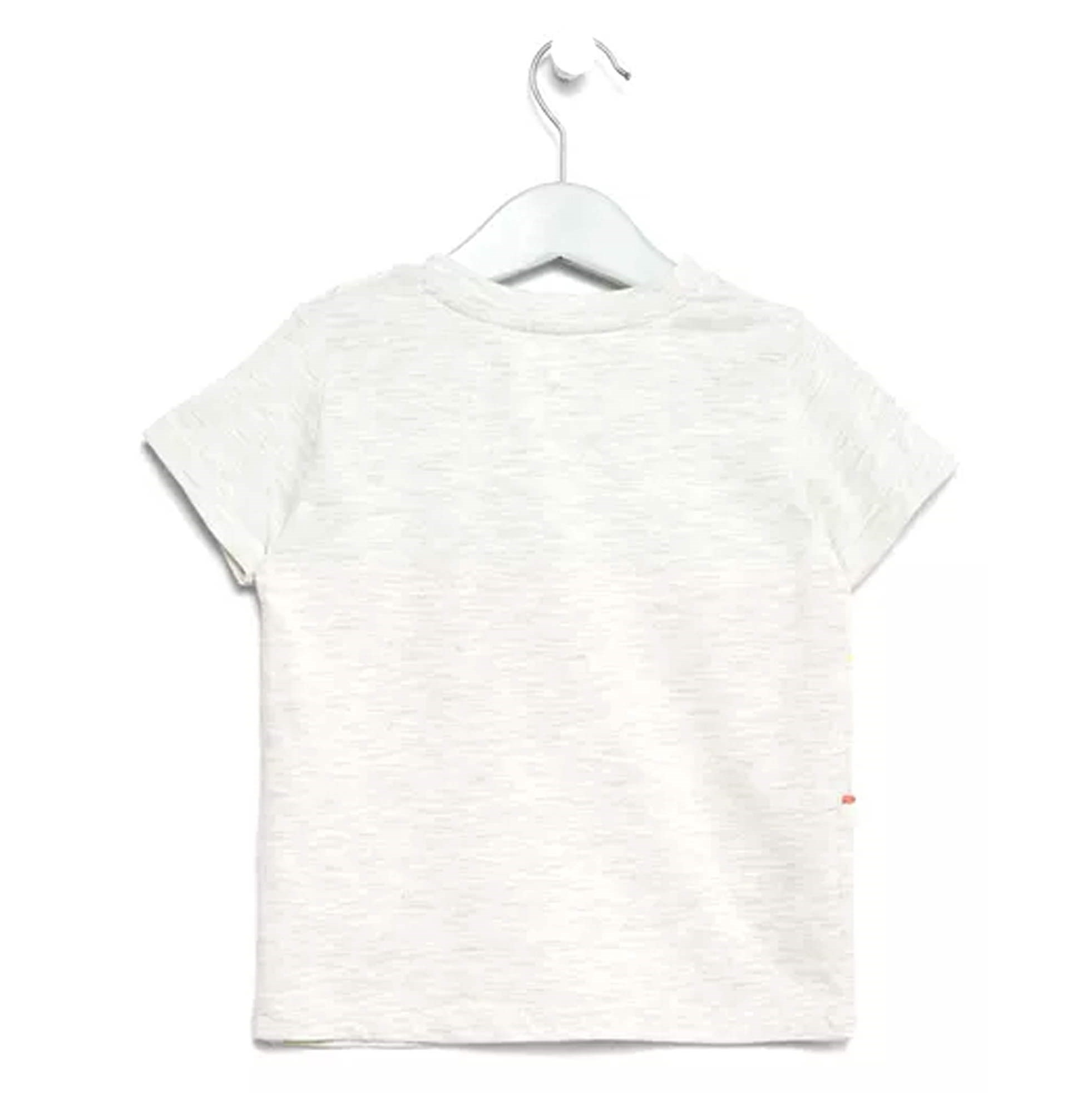 تی شرت نخی نوزادی پسرانه - مانگو - طوسي - 3