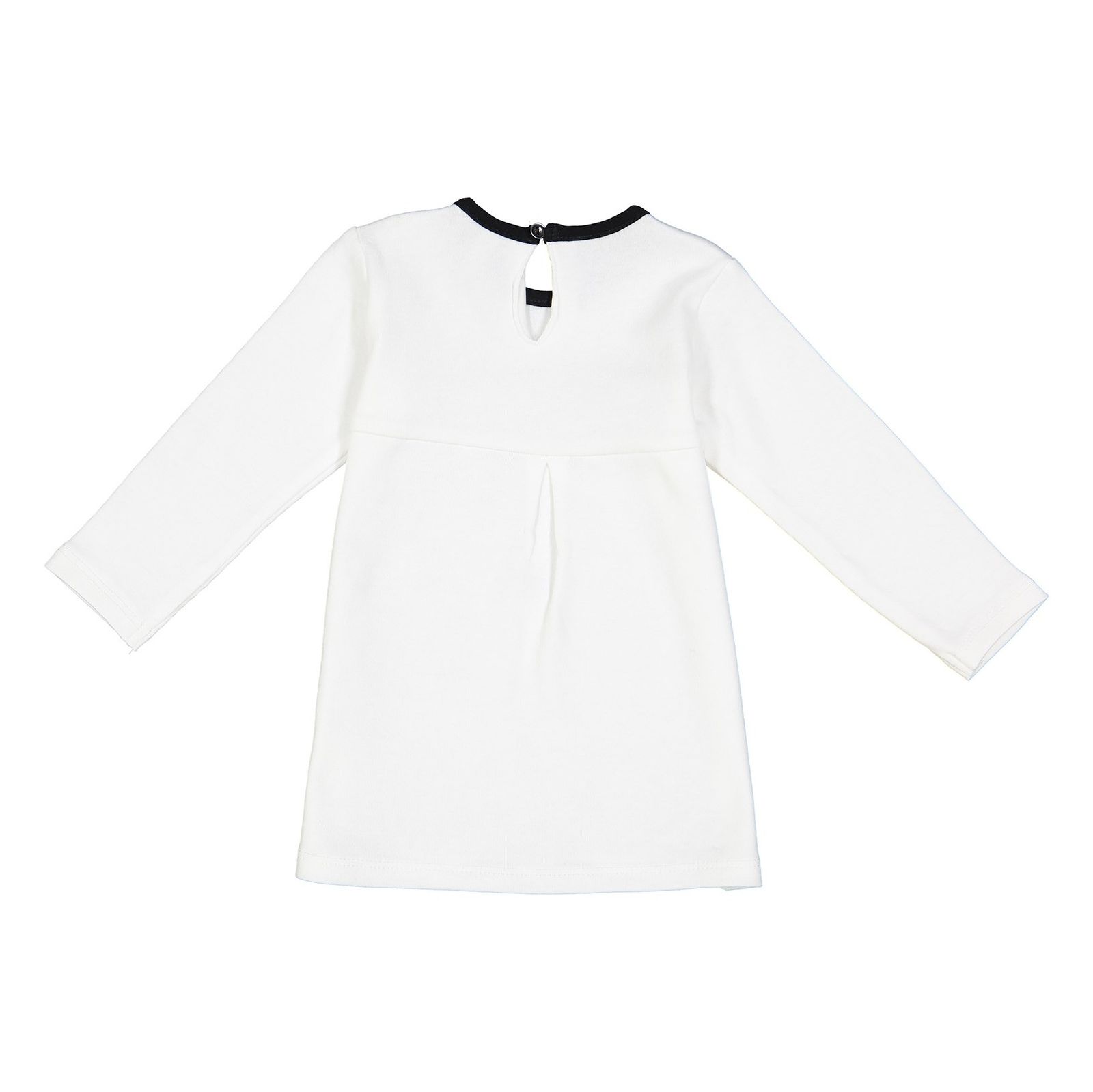 تی شرت نخی نوزادی دخترانه - ایدکس - سفید - 3