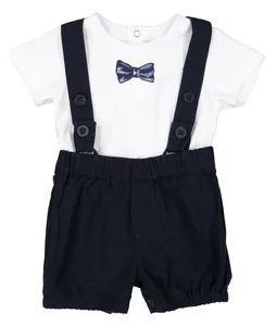 تی شرت و شلوارک نخی نوزادی دخترانه - بلوکیدز