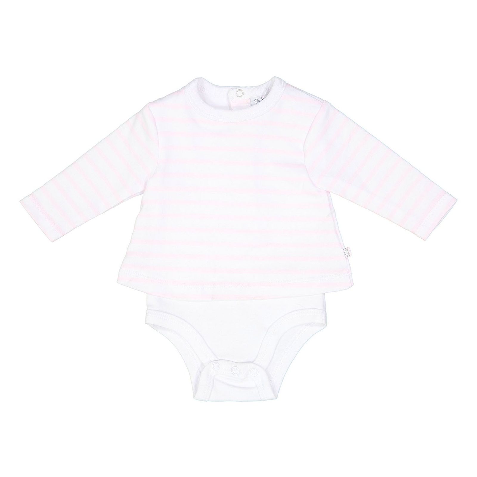 تی شرت و شلوار نخی نوزادی دخترانه - بلوکیدز - صورتي  - 4