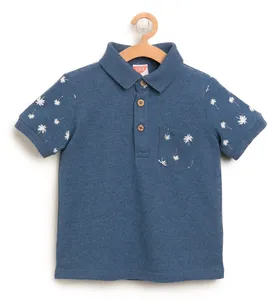 پولوشرت نخی ساده نوزادی پسرانه - کوتون