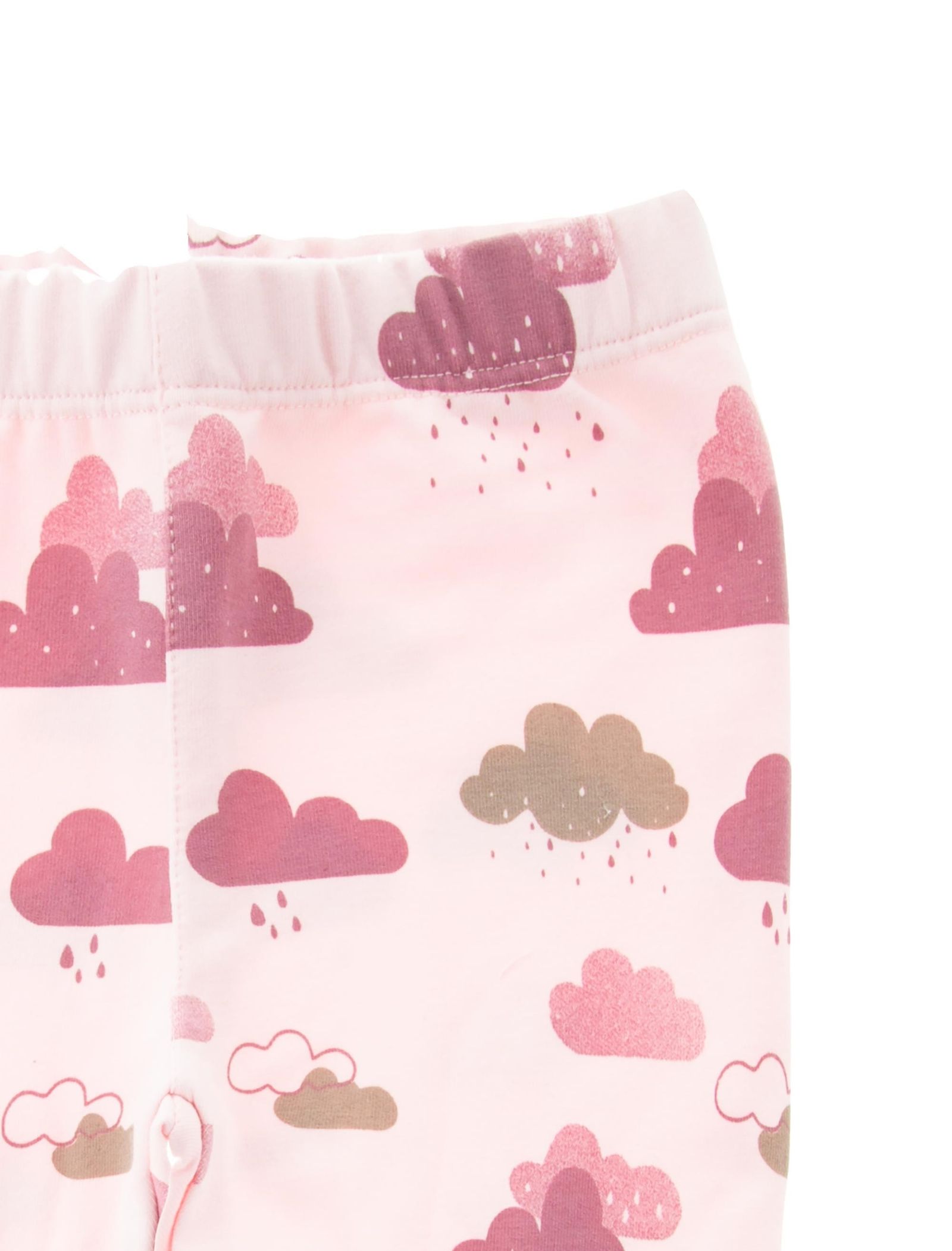 بلوز و شلوار نوزادی دخترانه - پیانو - صورتي و سبز آبيصورتي - 13