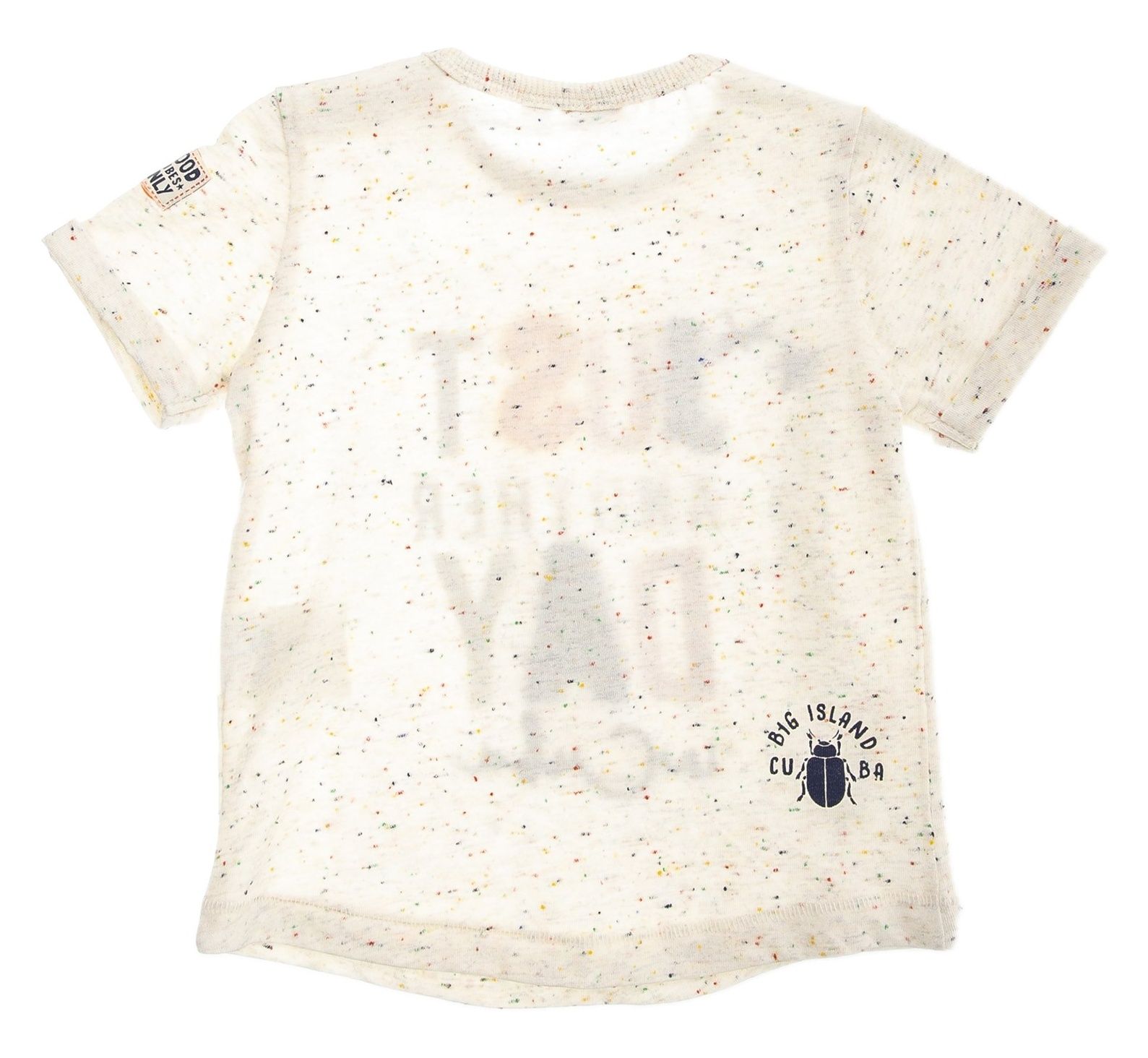 تی شرت نخی نوزادی پسرانه - بلوکیدز - کرم روشن - 3