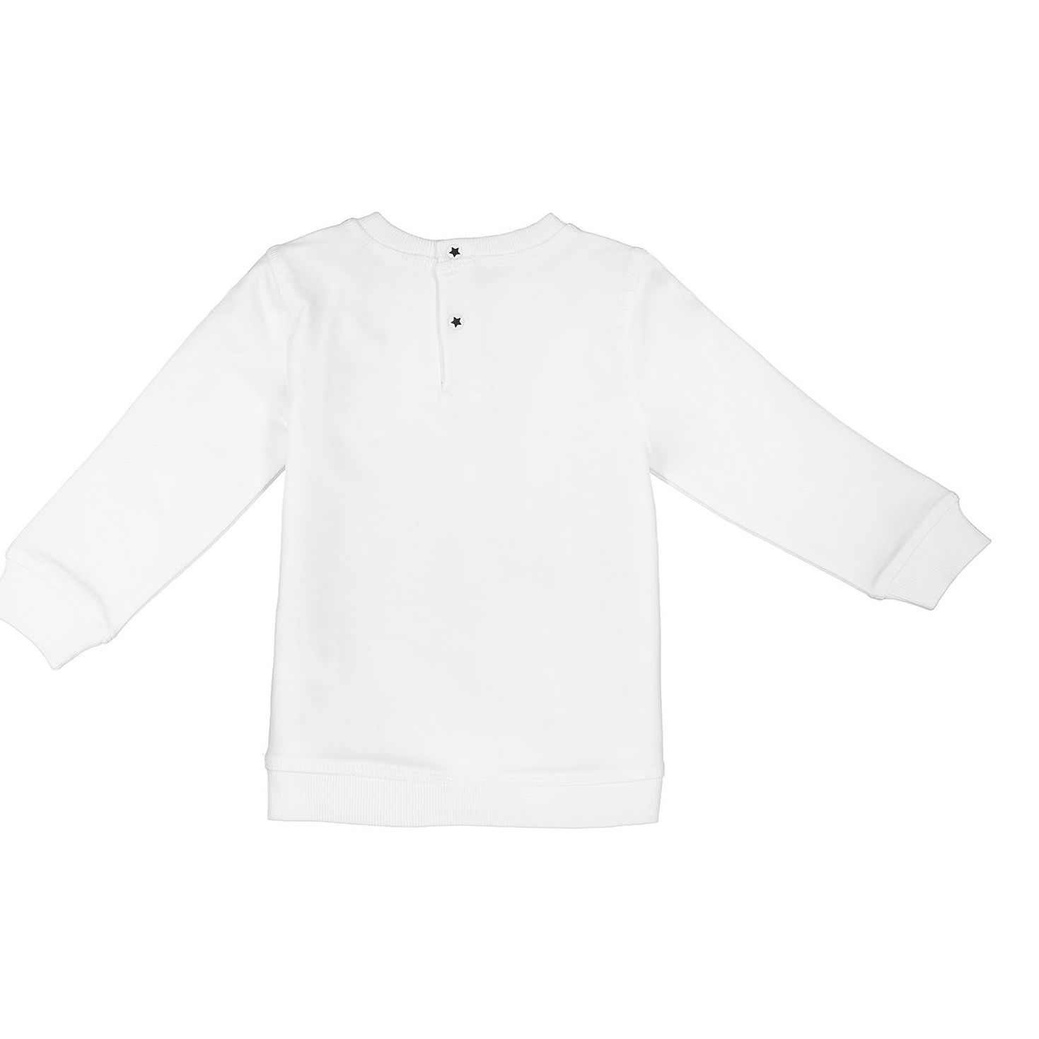 تی شرت نخی آستین بلند نوزادی دخترانه - بلوکیدز - سفید - 3