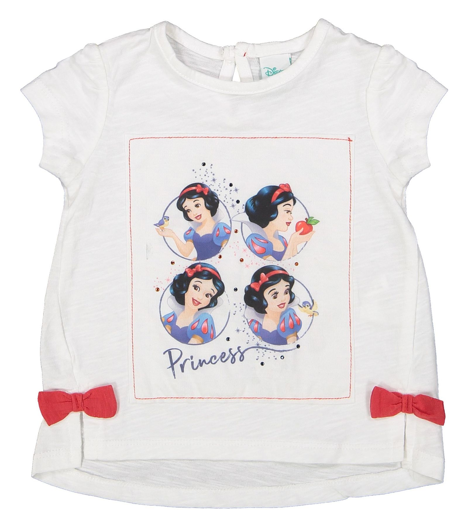 تی شرت نخی نوزادی دخترانه - بلوکیدز - سفید - 1