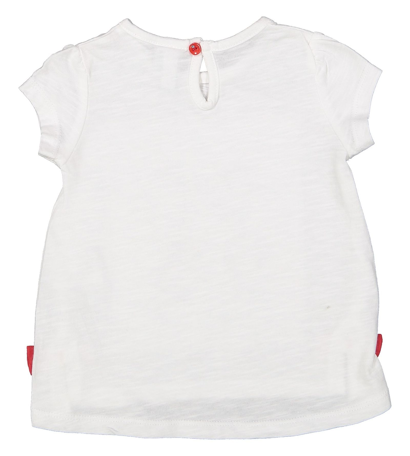 تی شرت نخی نوزادی دخترانه - بلوکیدز - سفید - 3