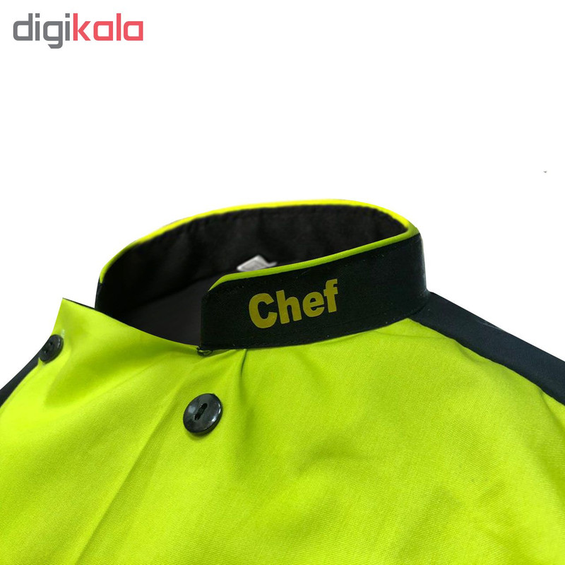 لباس کار مدل Set CHEF6 رنگ فسفری