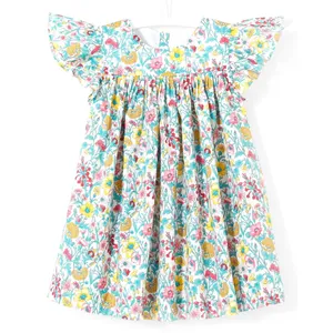 پیراهن نخی نوزادی دخترانه Layette - جاکادی