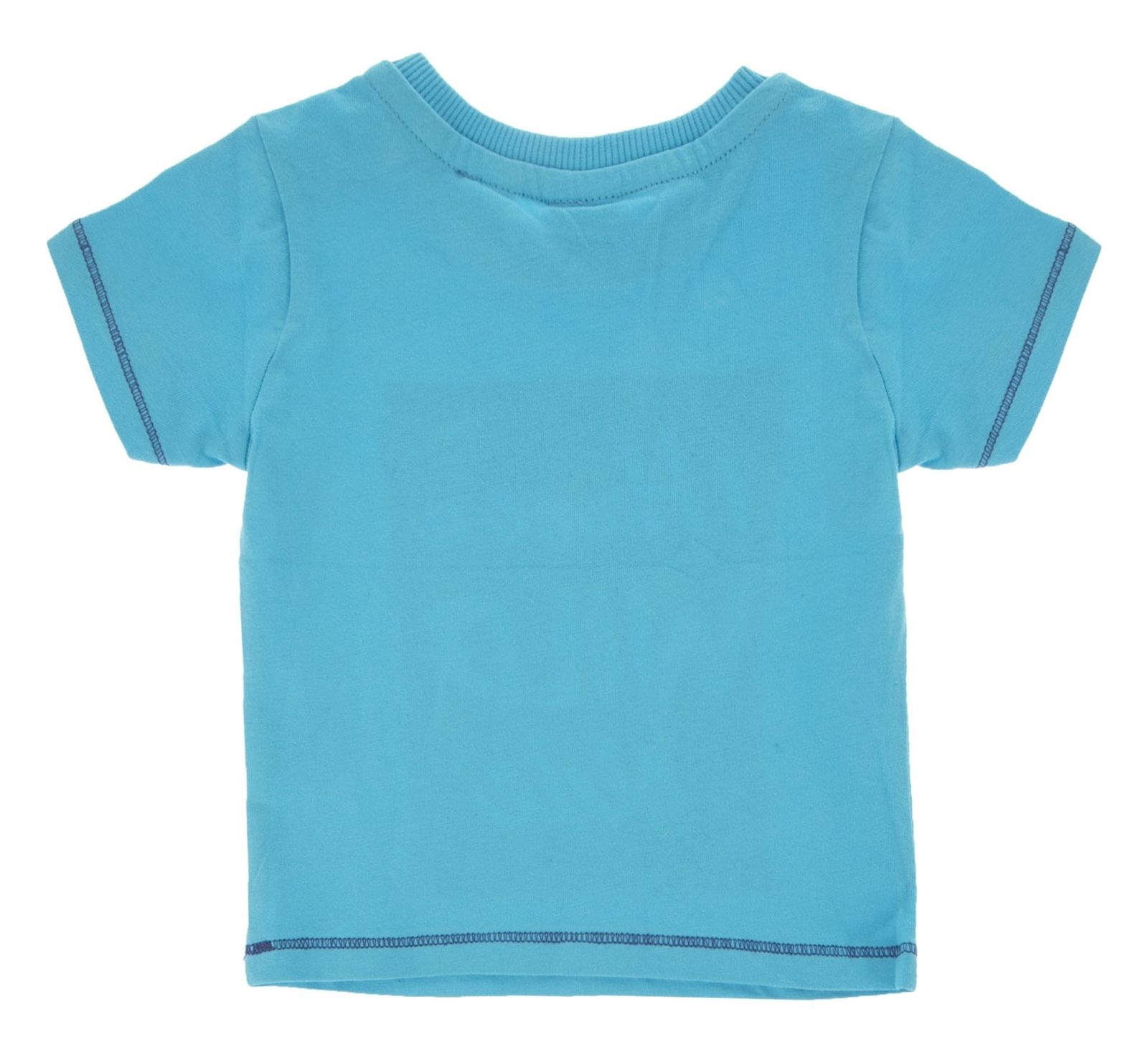 تی شرت نخی نوزادی پسرانه - بلوکیدز - آبي روشن - 3