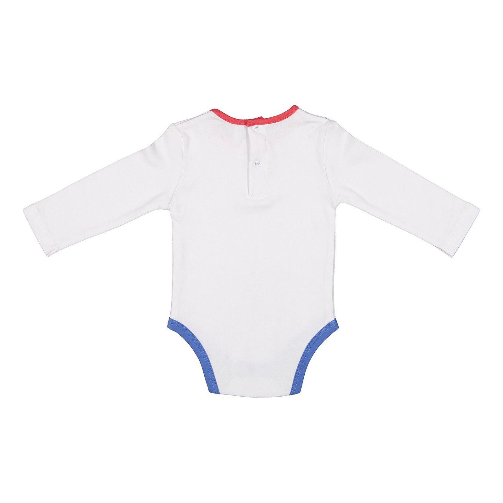 تی شرت نخی یقه گرد نوزادی دخترانه - ایدکس - سفید - 3
