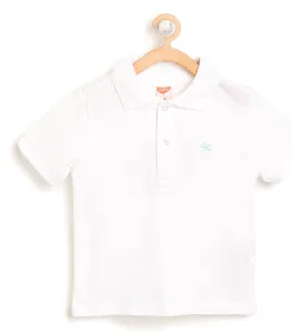 پولوشرت نخی ساده نوزادی پسرانه - کوتون