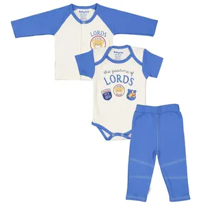 ست 3 تکه نخی نوزادی پسرانه - بی بی ناز