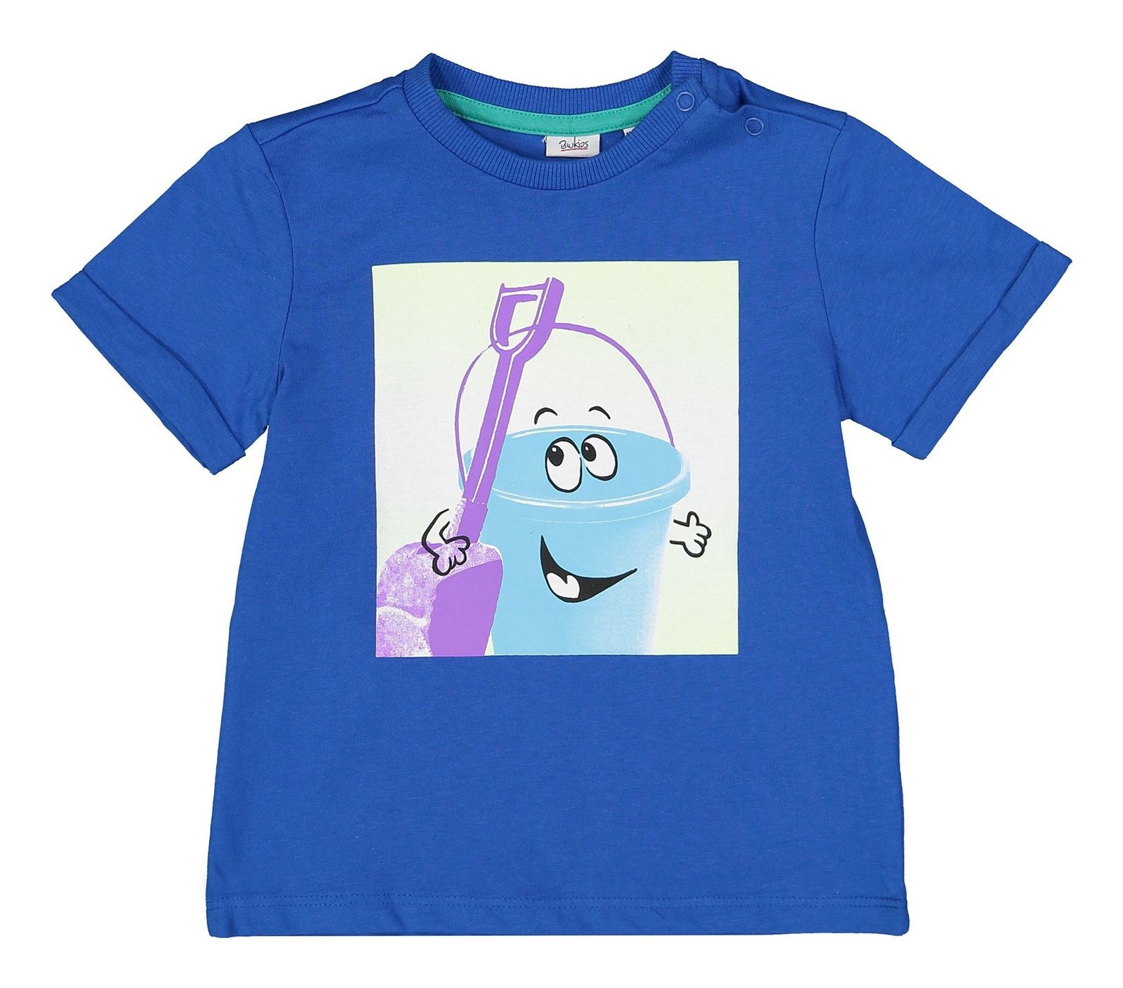 تی شرت نخی یقه گرد نوزادی پسرانه - بلوکیدز - آبي  - 1