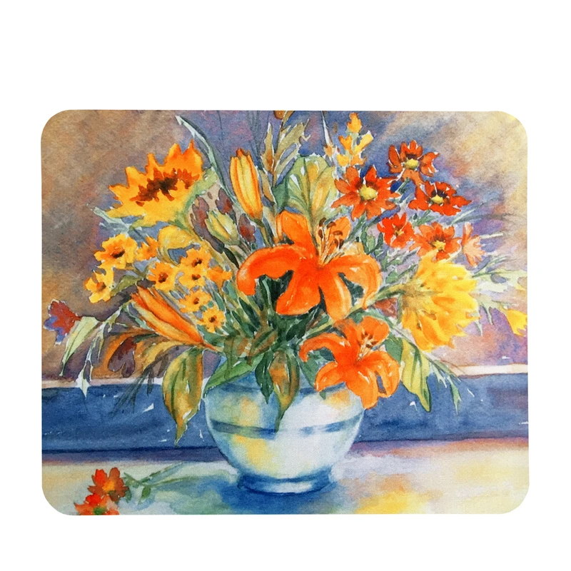 ماوس پد طرح گلدان گل کد 1