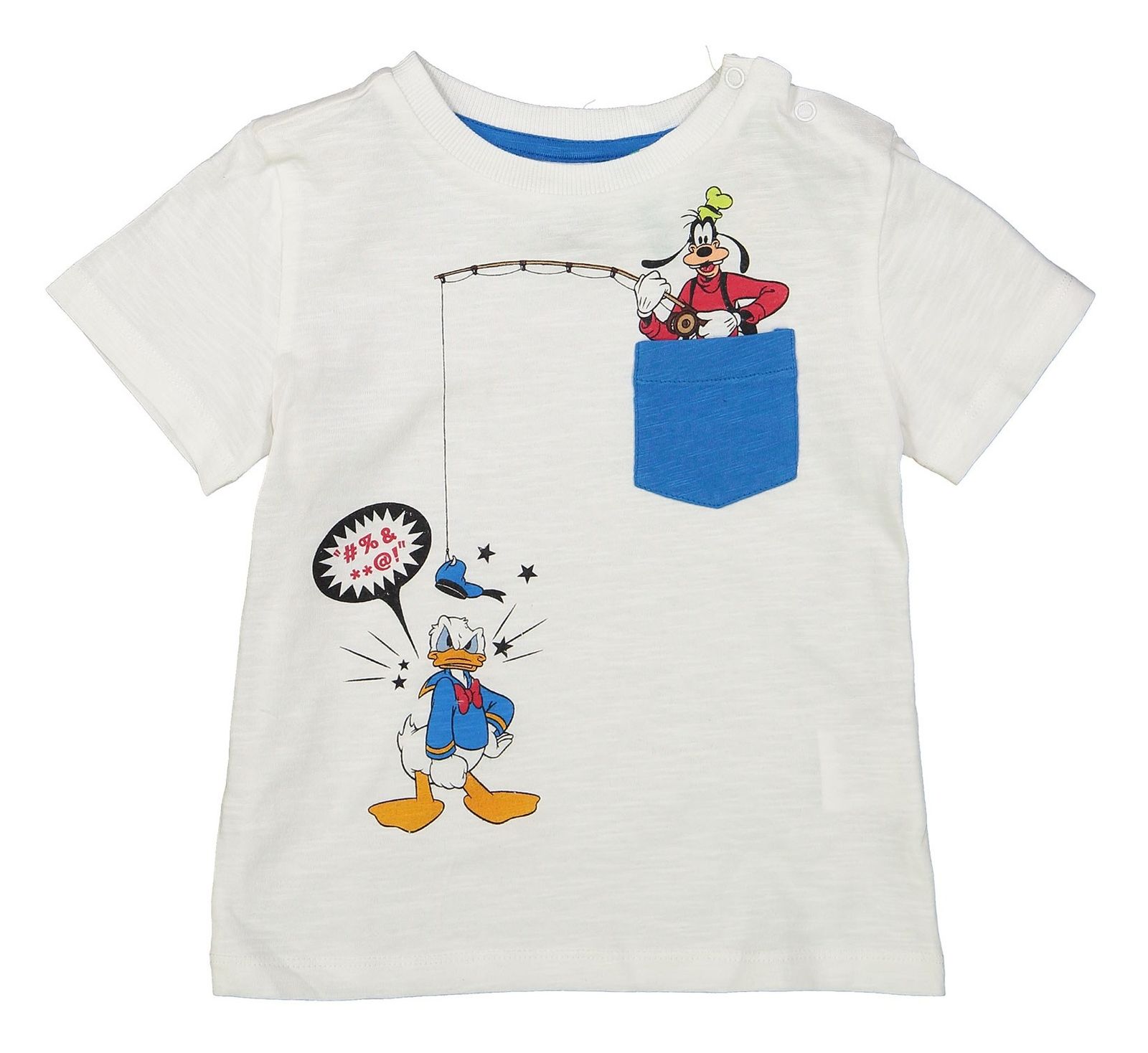 تی شرت نخی ساده نوزادی پسرانه - بلوکیدز - سفيد - 1