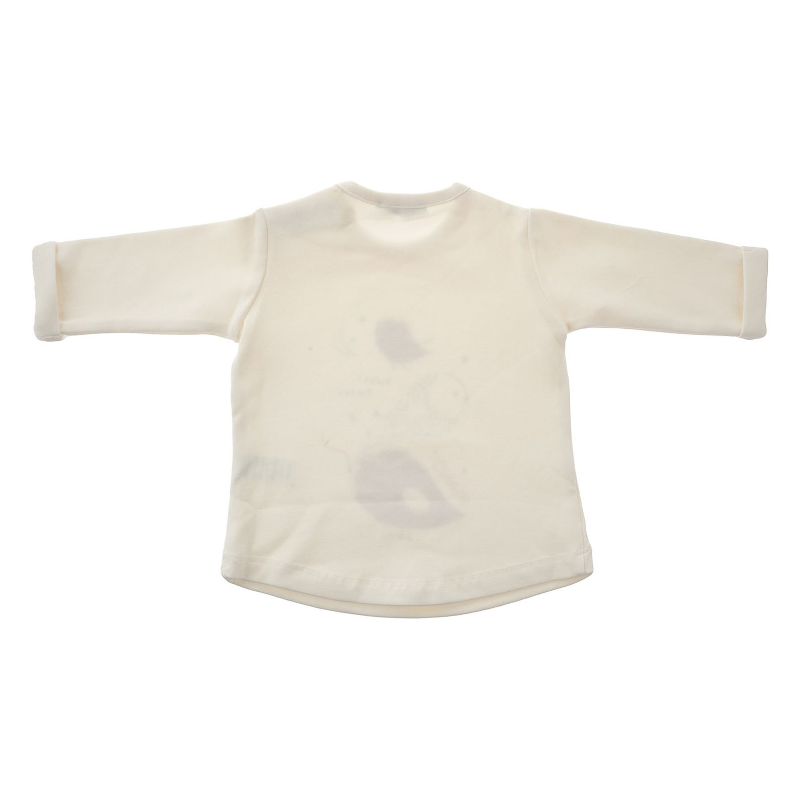 تی شرت و شلوار نخی نوزادی دخترانه - پیانو - سفيد - 4