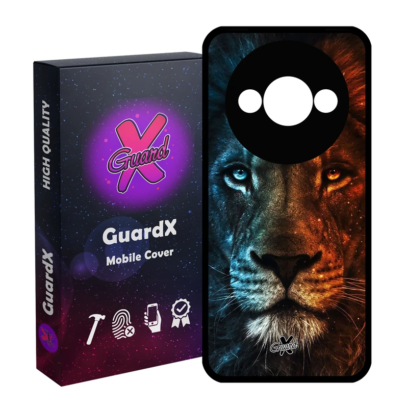 کاور گارد ایکس طرح ناروتو  مدل Glass10623 مناسب برای گوشی موبایل شیائومی Redmi A3 4G/ A3X 4G/ Poco C61