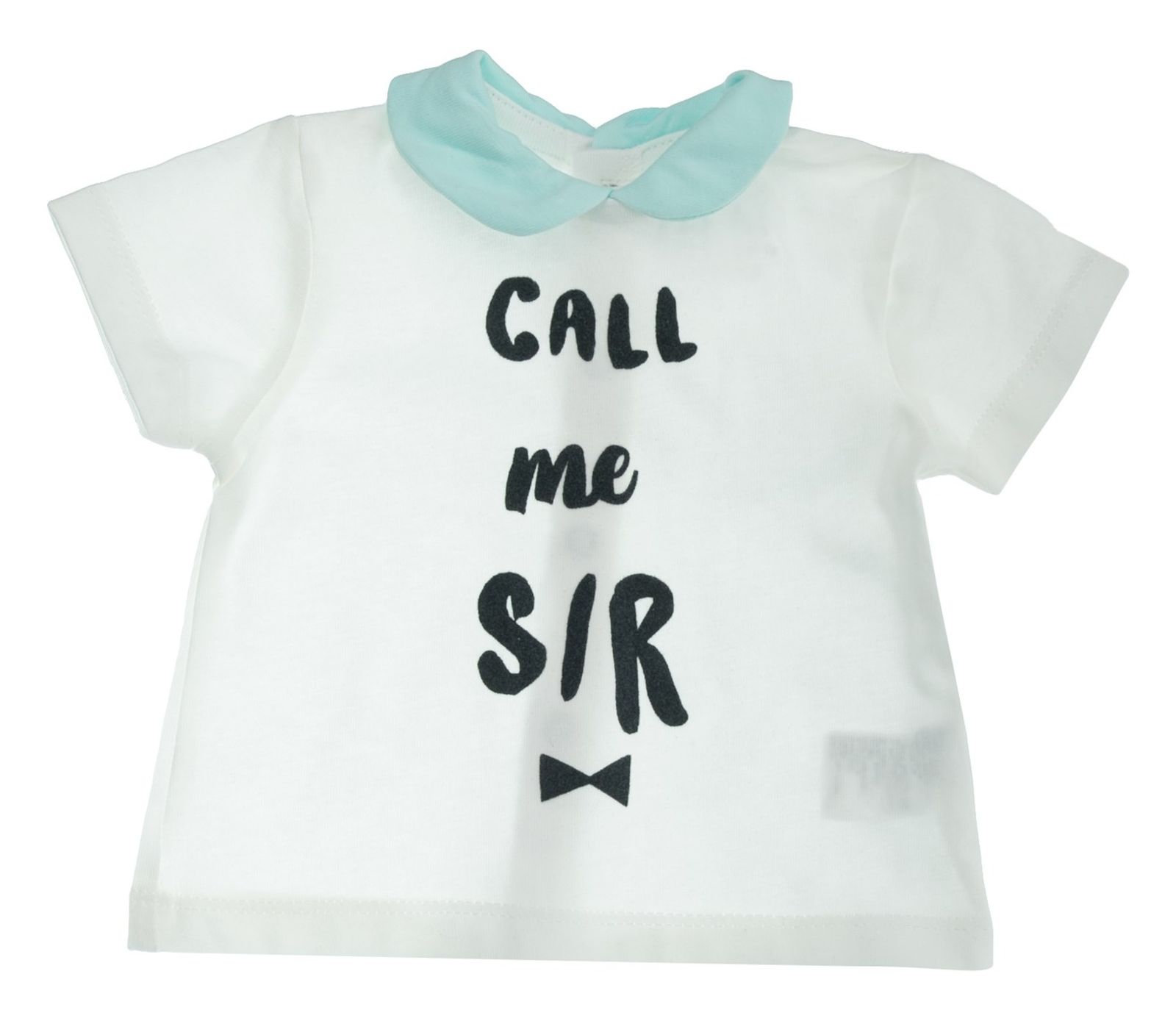تی شرت و شلوارک نخی نوزادی پسرانه - بلوکیدز - سفيد و آبي - 3