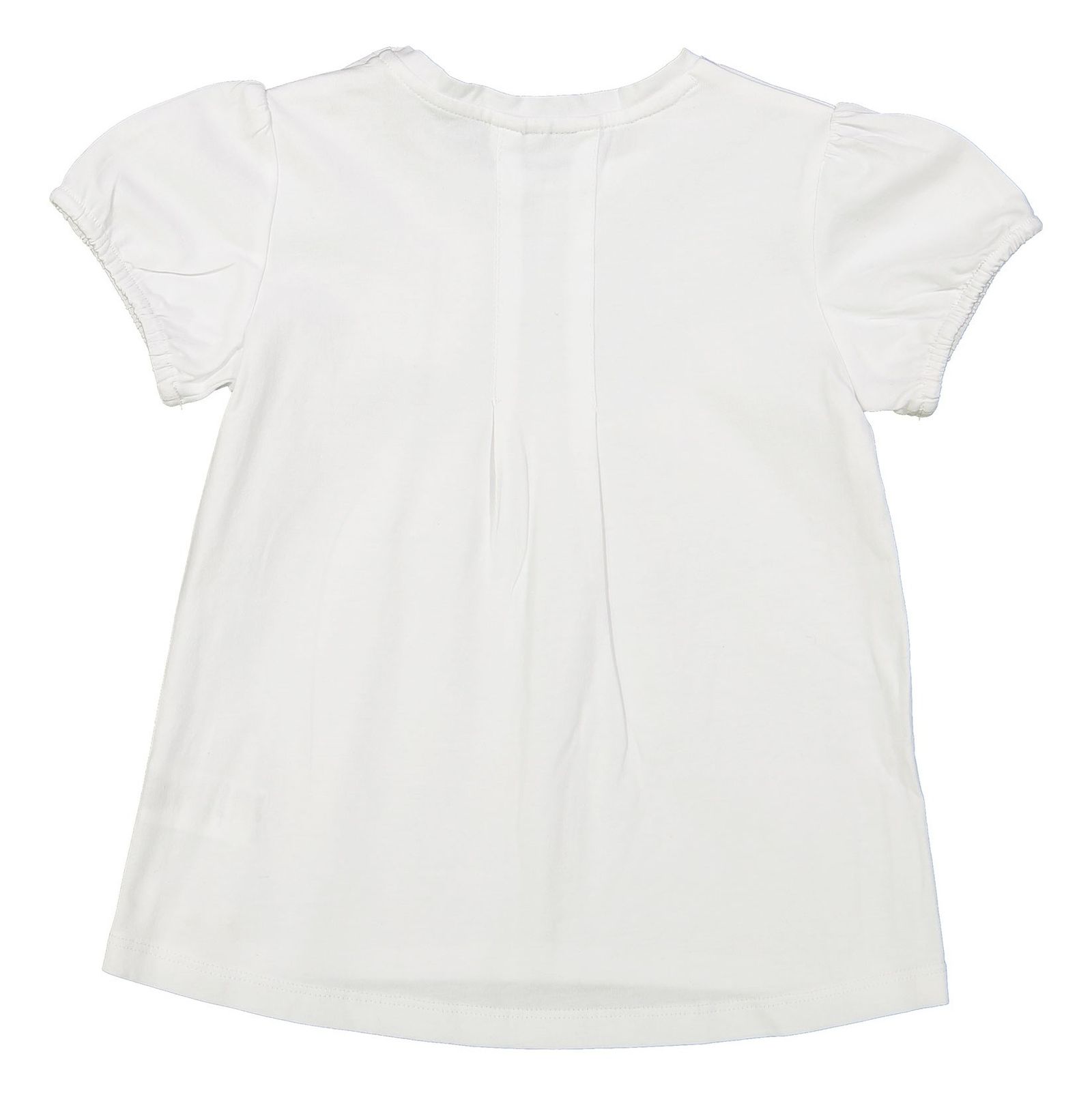 تی شرت نخی ساده نوزادی دخترانه - بلوکیدز - سفيد - 3