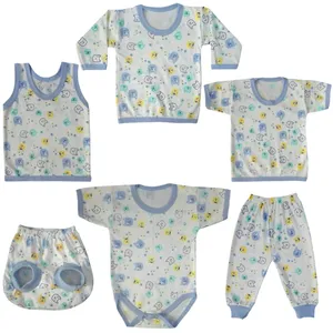 ست 6 تکه لباس نوزادی کد 5005