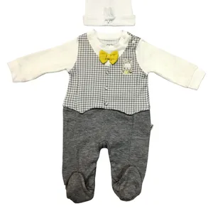 ست 2 تکه لباس نوزادی پسرانه تانگز بیبی مدل L2090.3