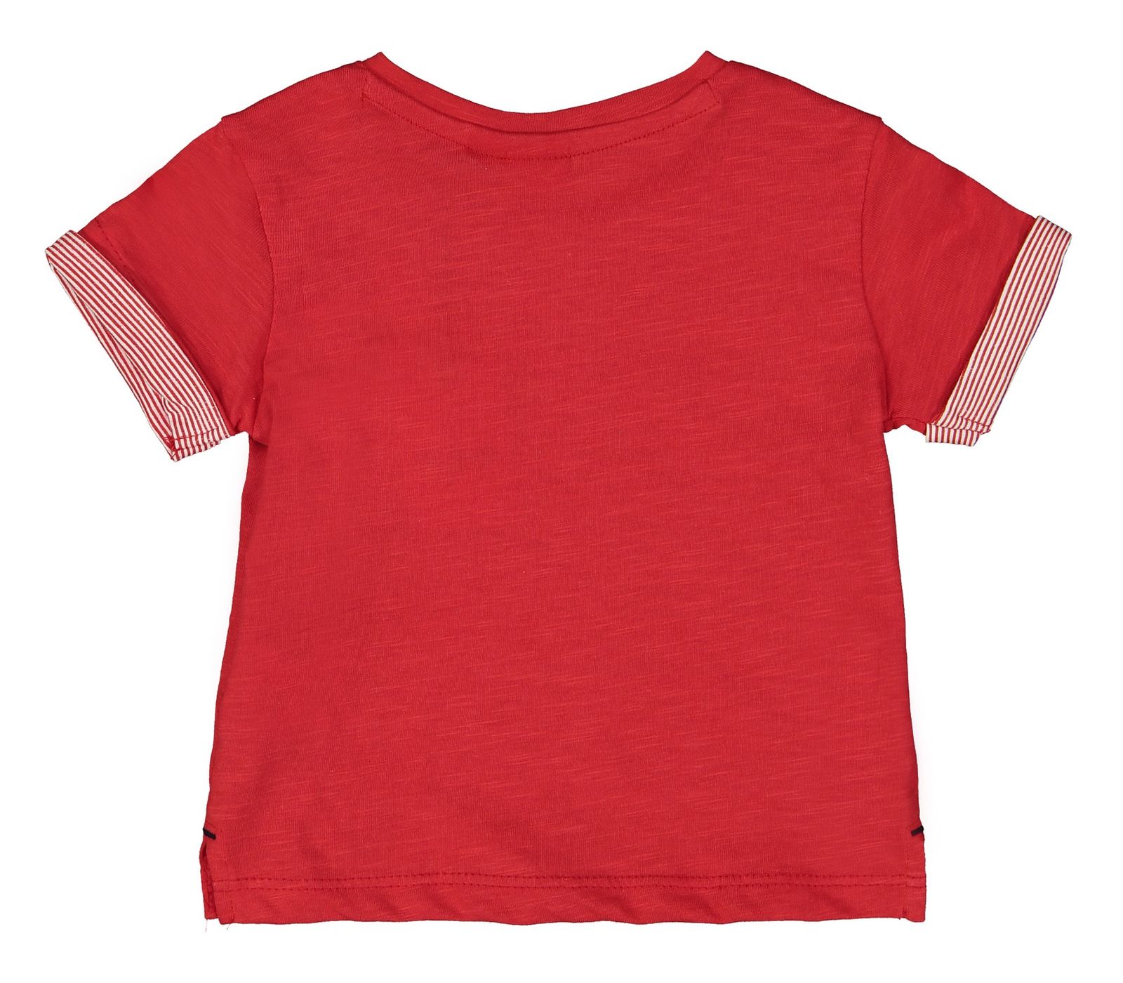 تی شرت نخی ساده نوزادی پسرانه - بلوکیدز - قرمز - 3