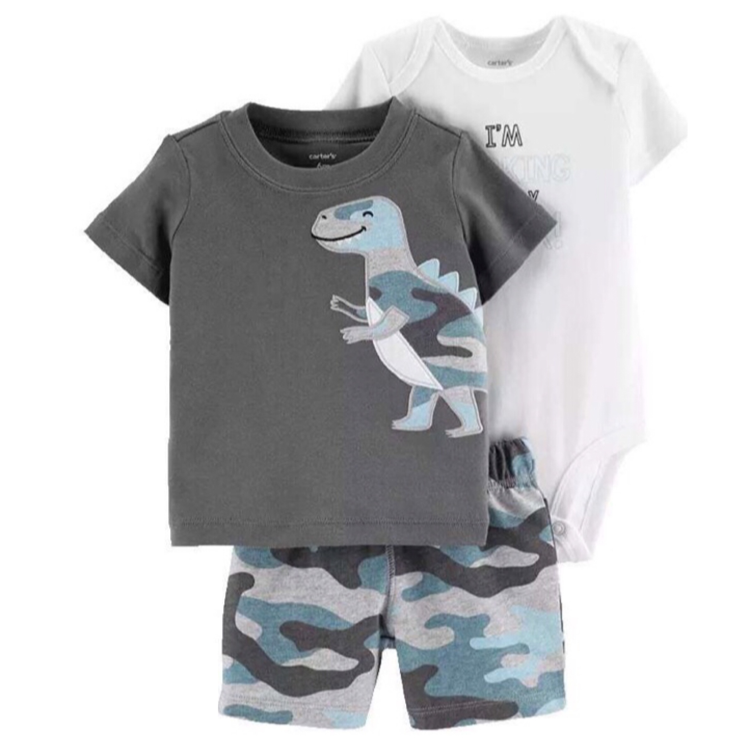 ست 3 تکه نوزادی پسرانه کارترز مدل 865