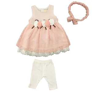 ست 3 تکه لباس نوزادی دخترانه کد 321